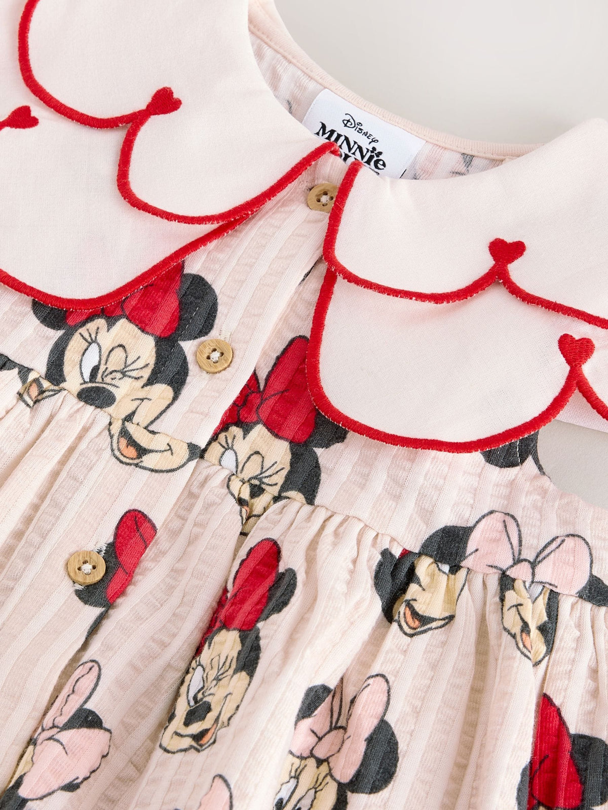Dsiney Kidz - Red Minnie Collared Disney Dress (3mths-7yrs) image 7