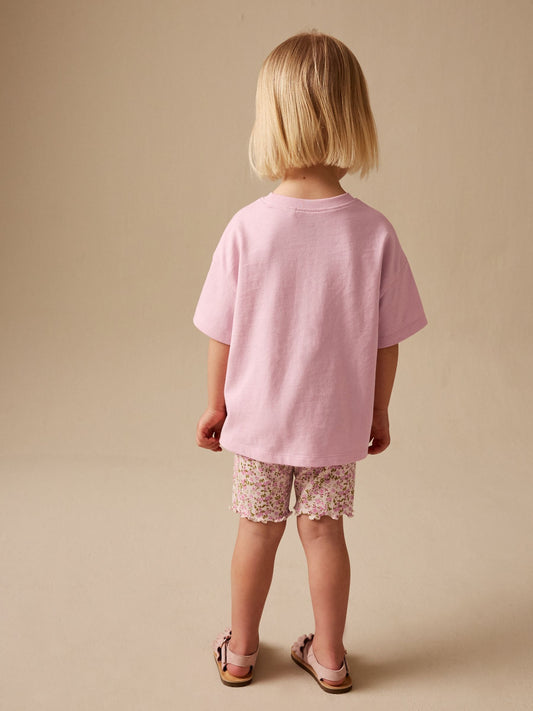 Dsiney Kidz - Pink Fairy T-Shirt and Cycle Shorts Set (3mths-7yrs) image 2
