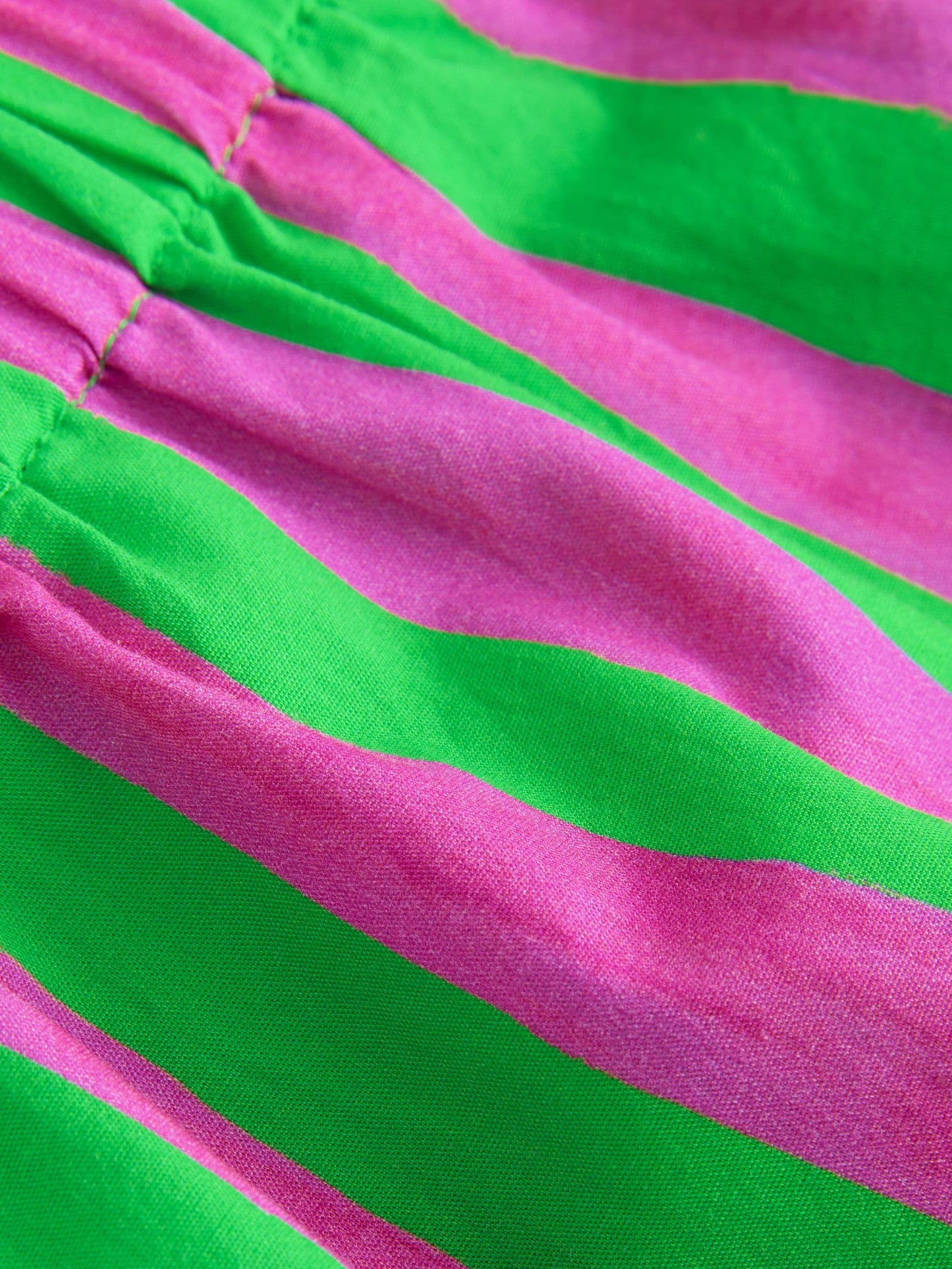 Pink/Green Stripe Embroided Shorts And Top Set (3mths-7yrs) image 10