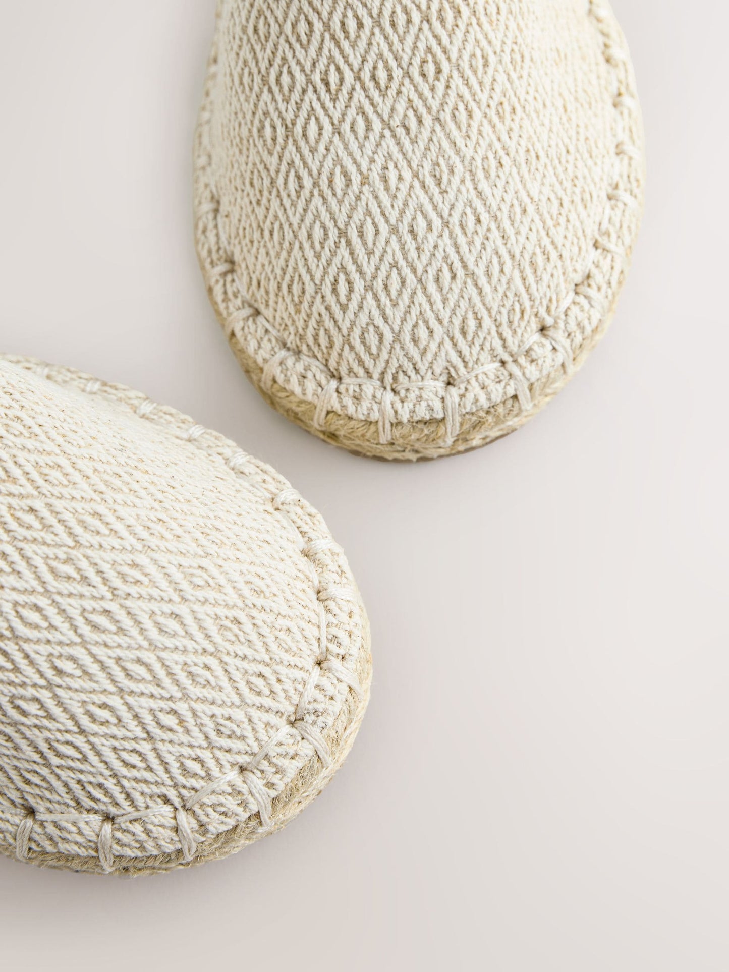 Neutral Espadril Woven Shoes image 6