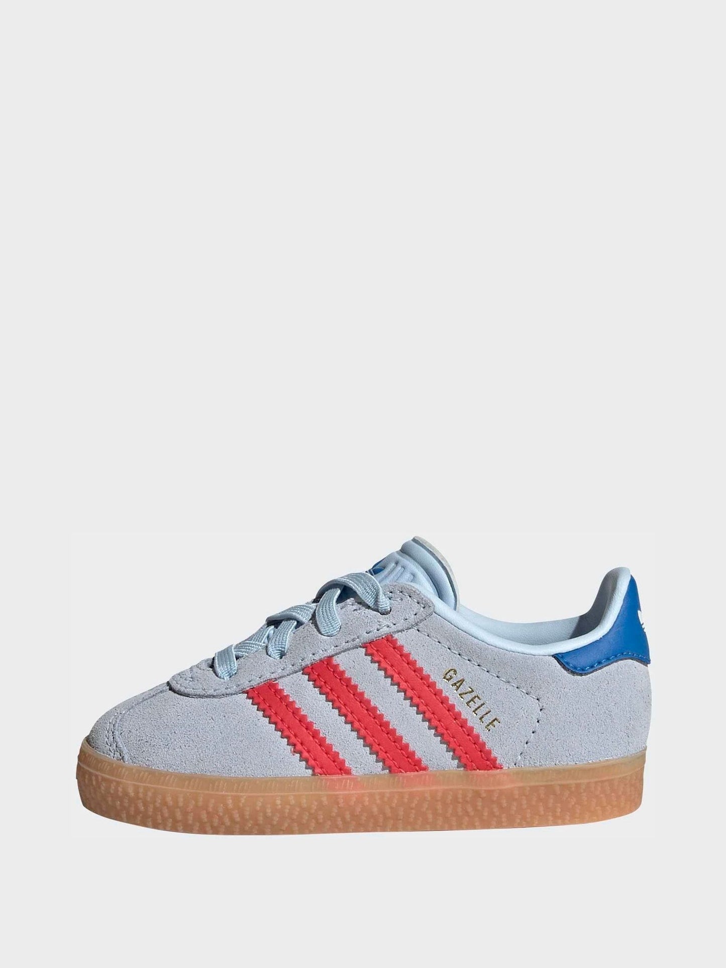 adidas Originals Blue Gazelle Comfort Closure Elastic Laces Infant Trainers image 11