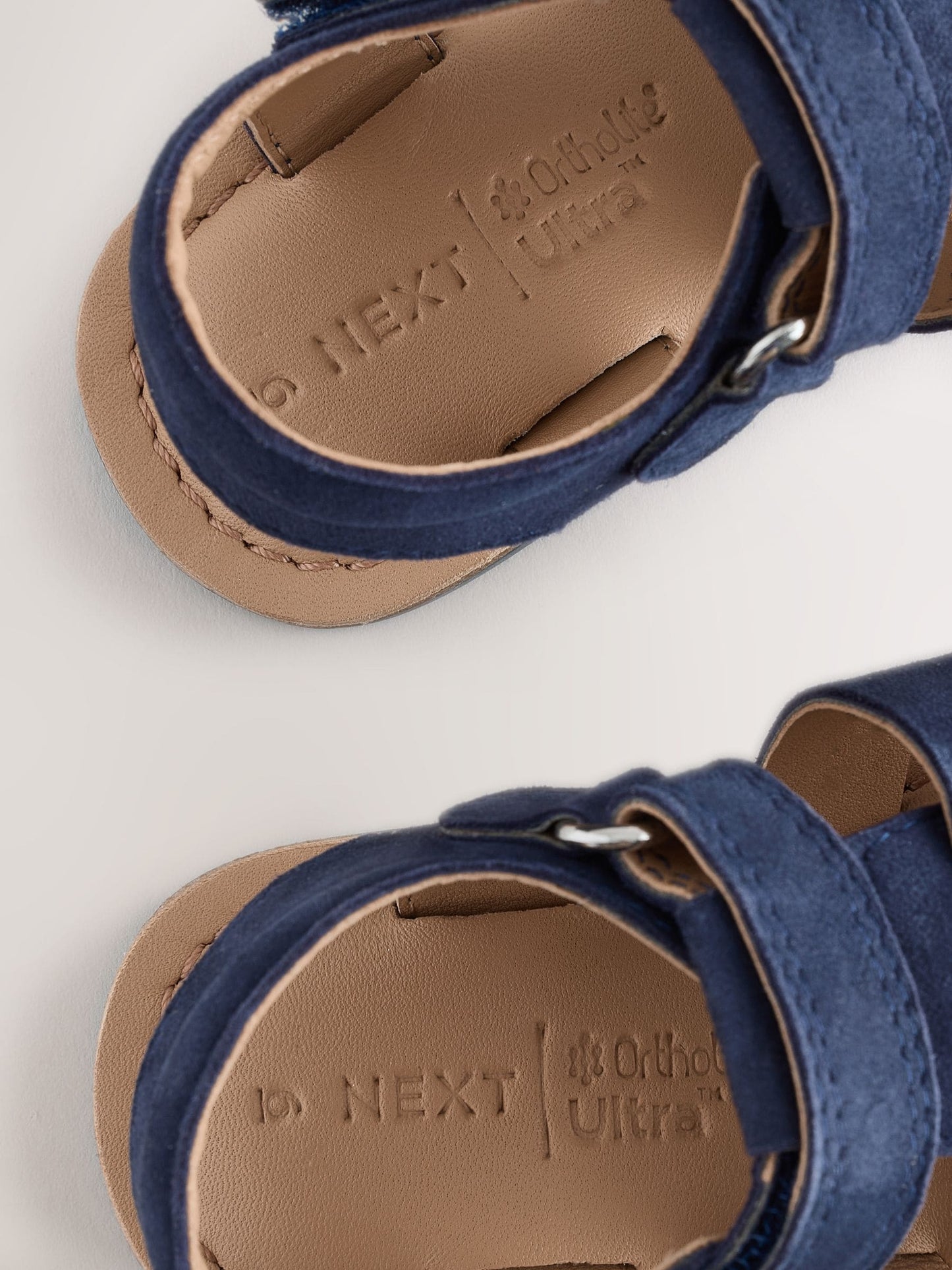 Navy Leather Fisherman Sandals image 5
