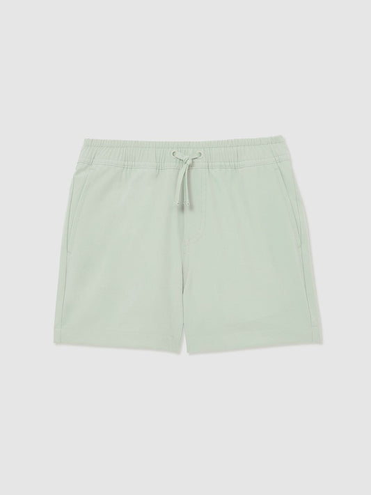 Reiss Mint Green Cliff 9-13 yrs Printed Drawstring Swim Shorts image 2