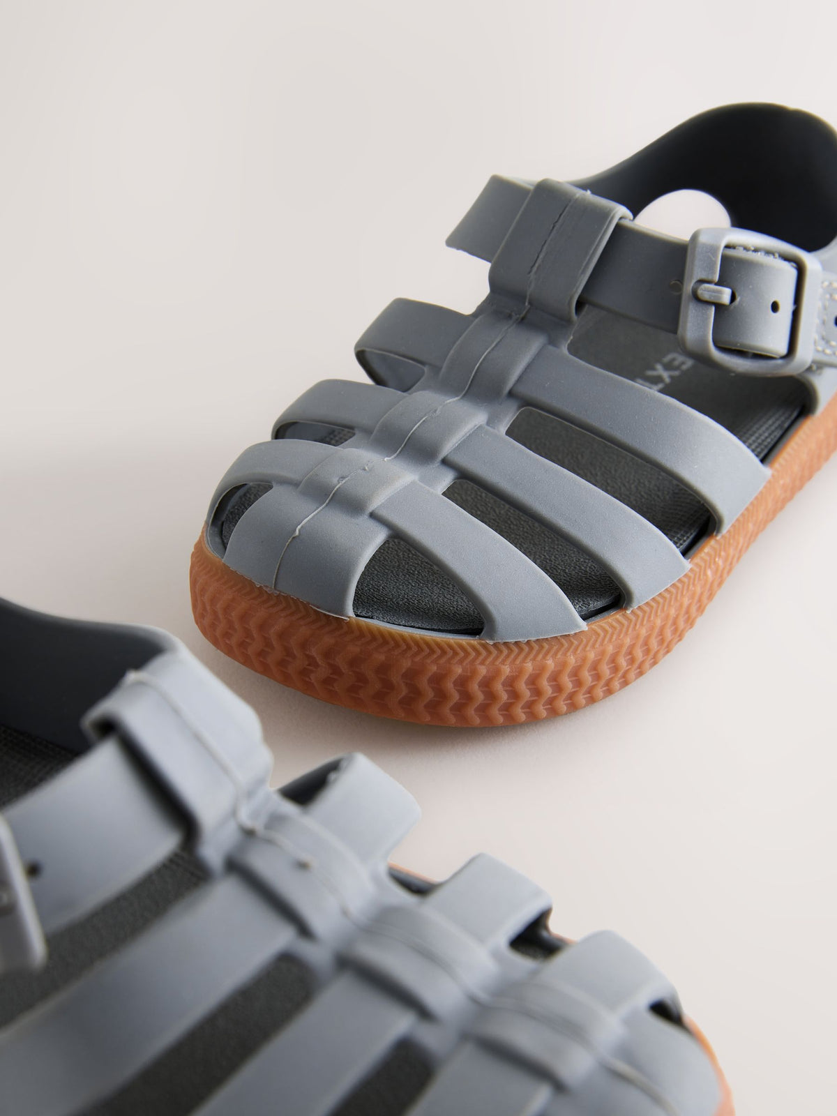 Grey Comfort Sole Fisherman Sandals image 5