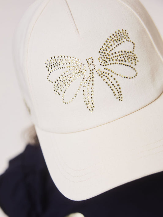 Baker by Ted Baker Logo Baseall Floral White Cap image 2