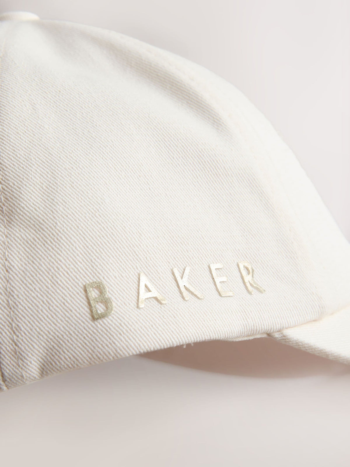 Baker by Ted Baker Logo Baseall Floral White Cap image 5