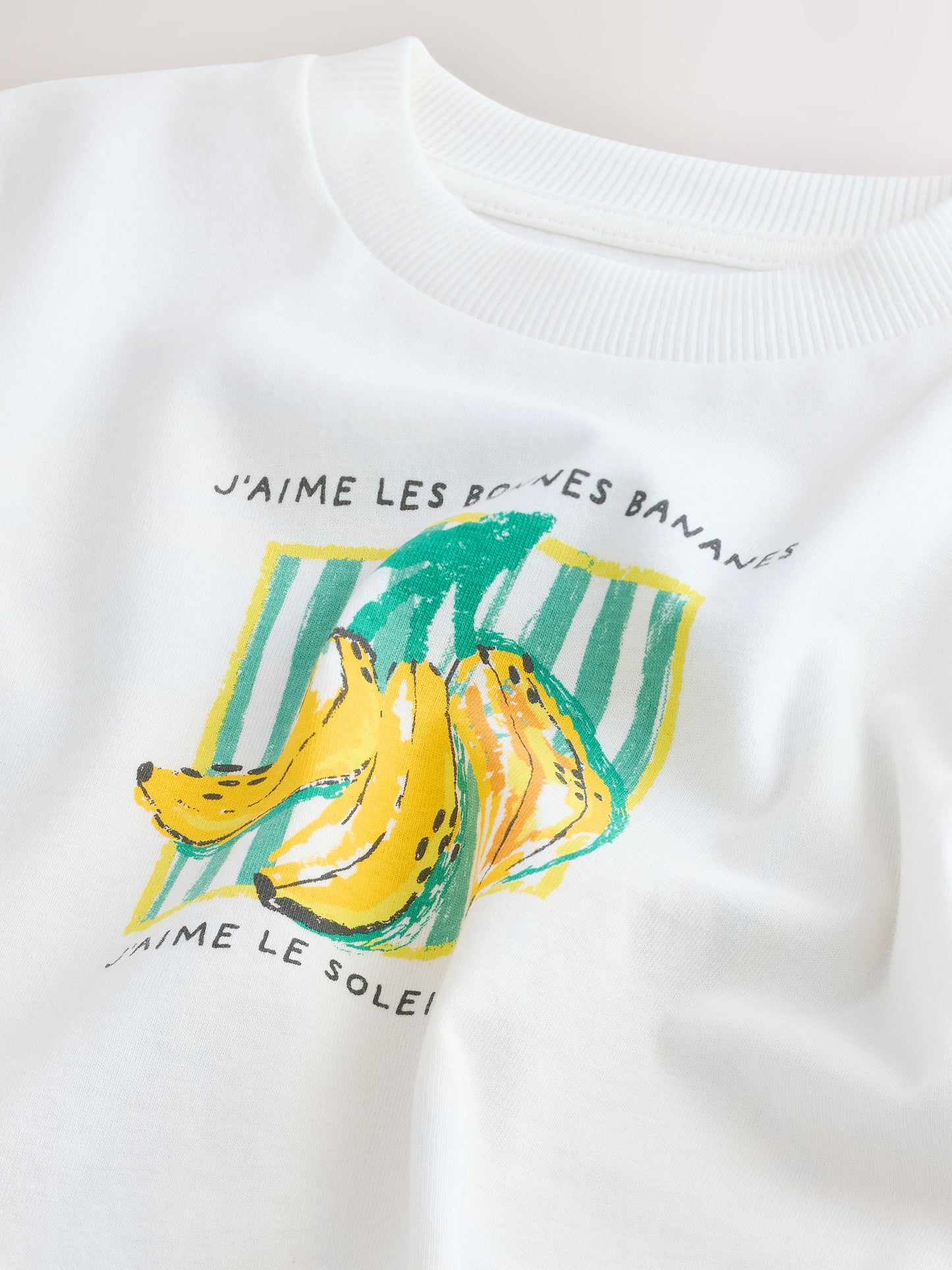 White Bananas Short Sleeve Back Print T-Shirt (3mths-7yrs) image 7