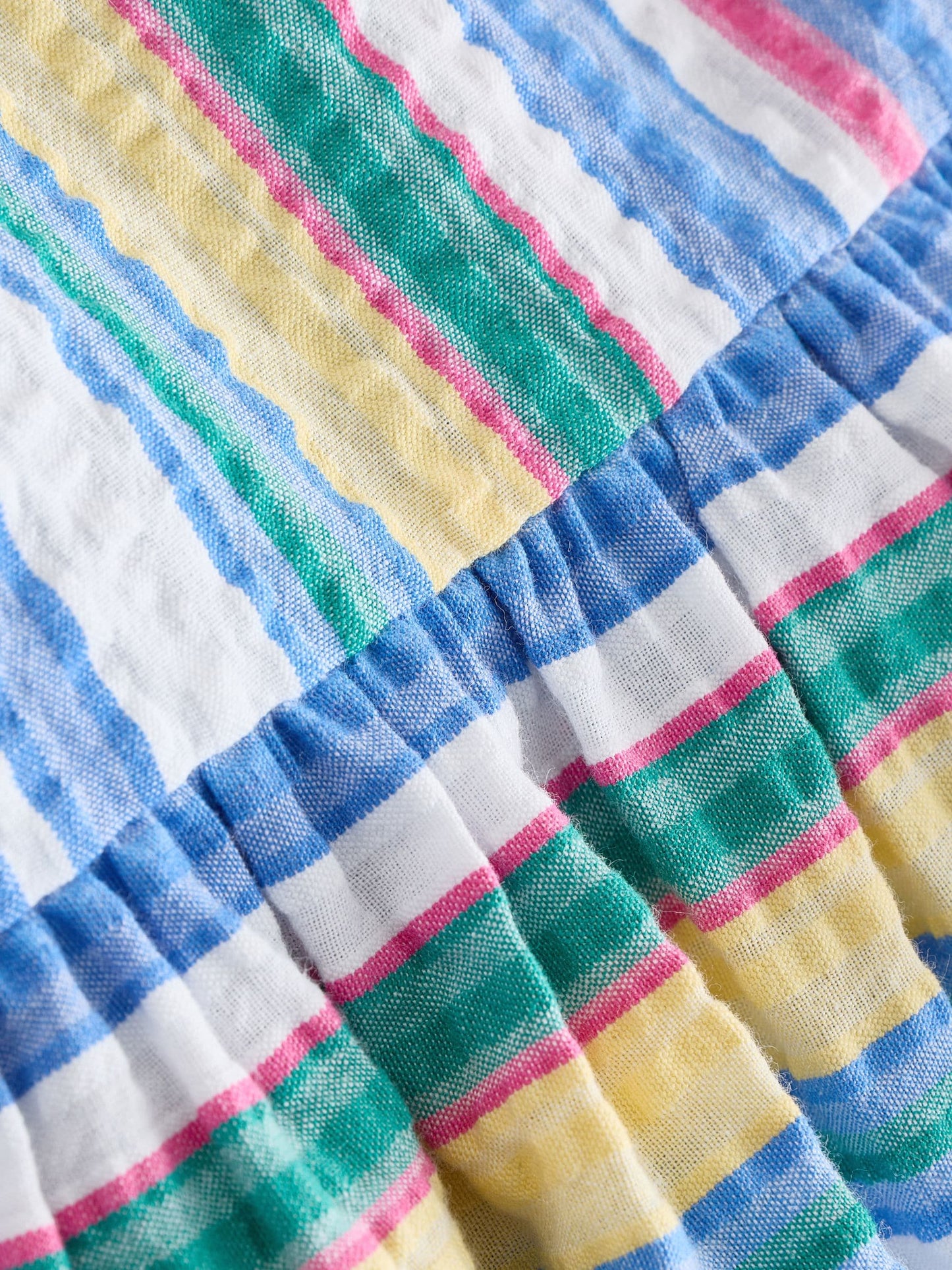 Multi Stripe Sleeveless Cotton Dress (3mths-8yrs) image 8