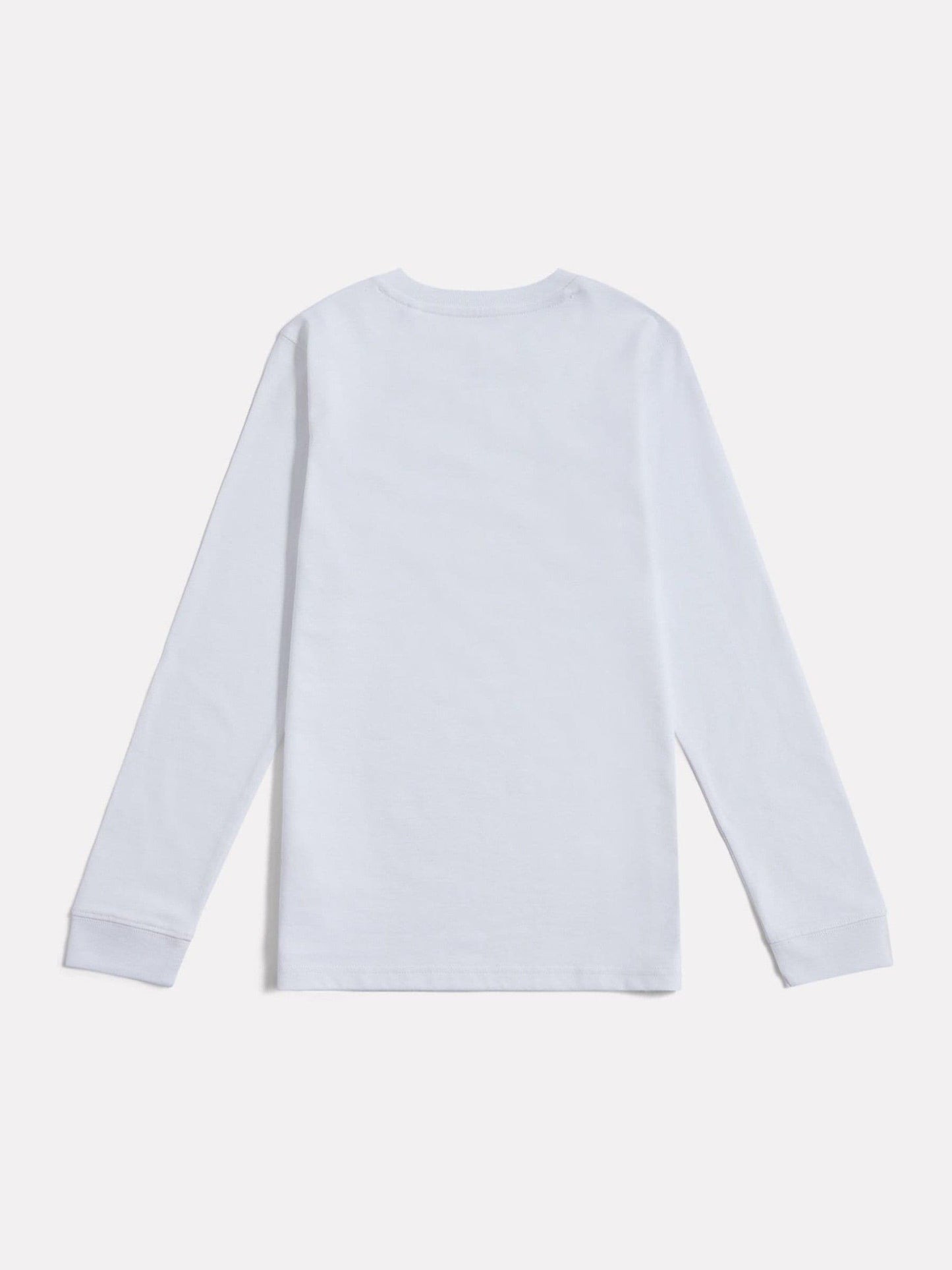 Dsiney Kidz - New Balance White Jersey Stacked Logo Long Sleeve T-Shirt image 7