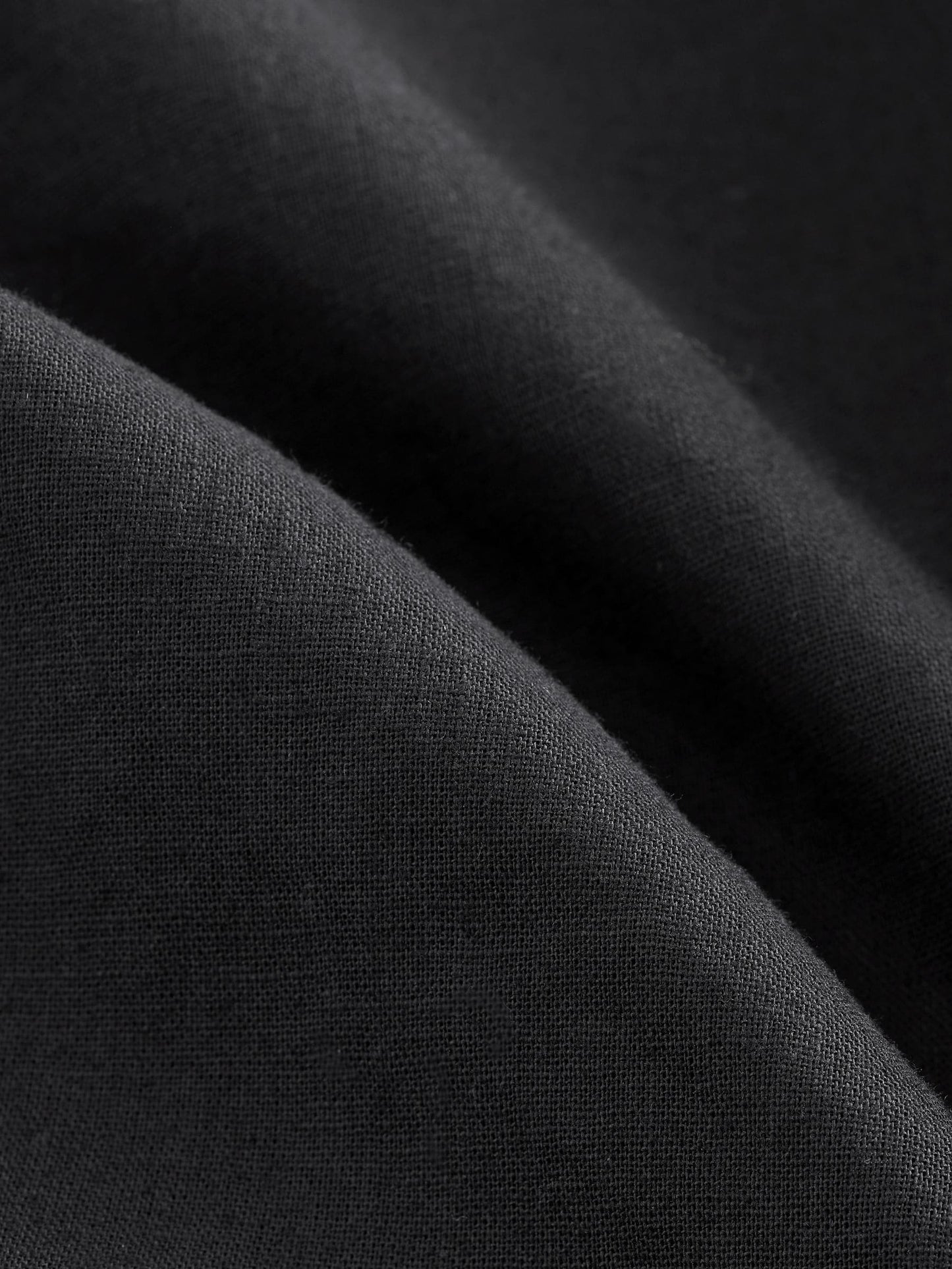 Dsiney Kidz - Black Short Sleeve Linen Blend Shirt (3-16yrs) image 4
