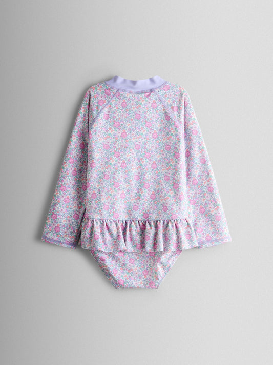JoJo Maman Bébé Pink UV Sunsafe Suit image 2