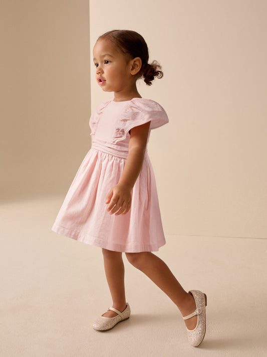 Dsiney Kidz - Pale Pink Angel Sleeve Prom Dress (3mths-8yrs) image 2