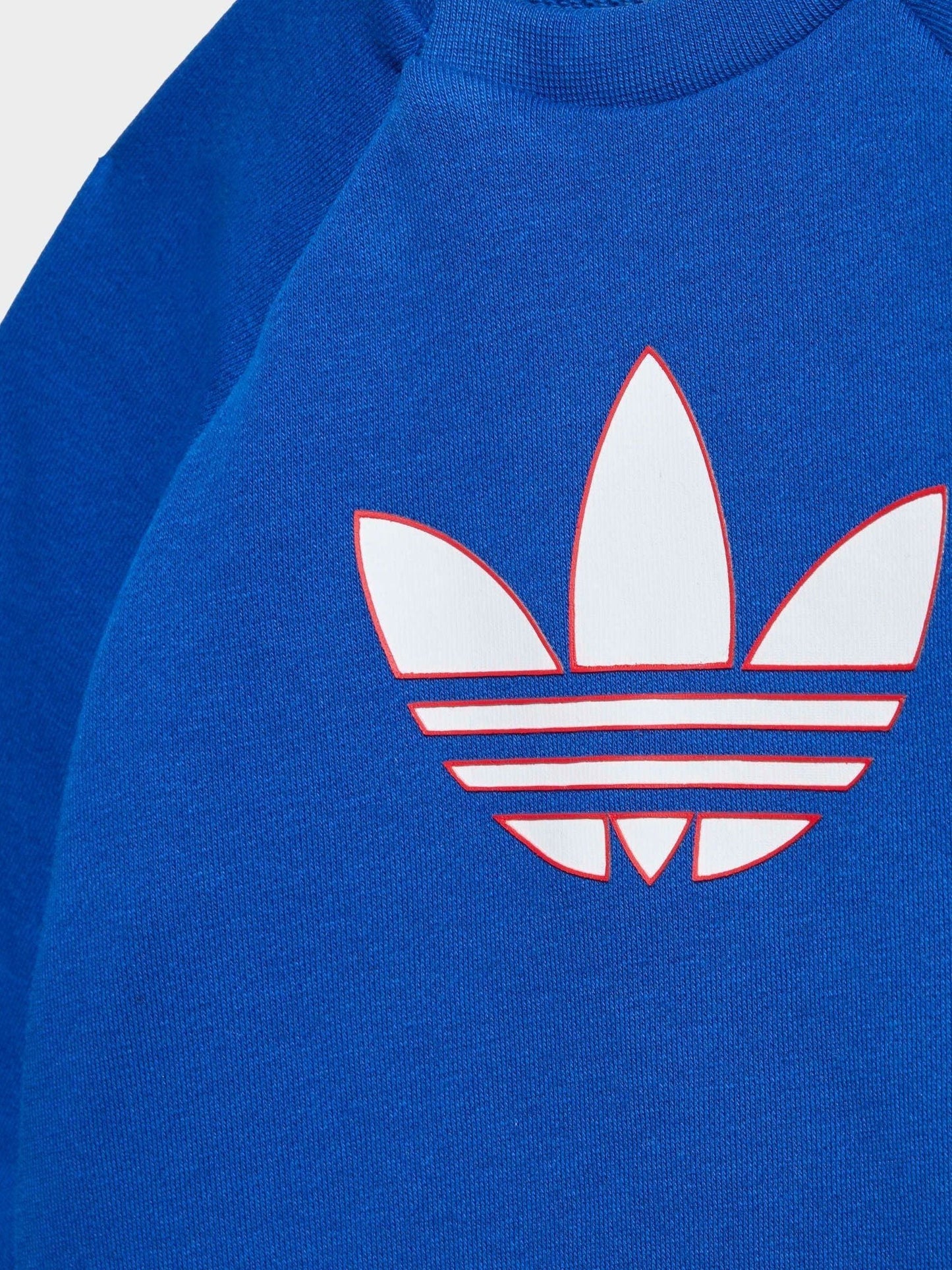 adidas Originals Blue Trefoil Sweatshirt and Jogger Infant Set image 7