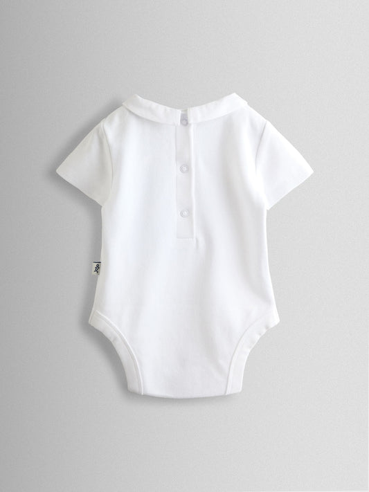 Dsiney Kidz - JoJo Maman Bébé Crystal White Embroidered Collar Body image 2