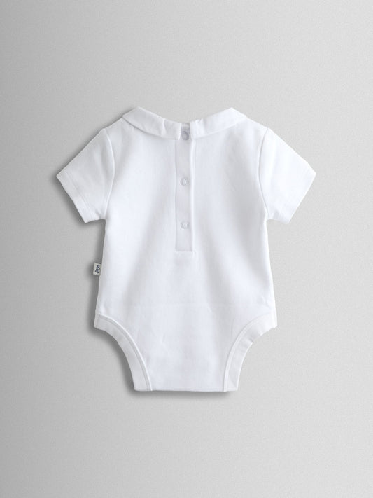 Dsiney Kidz - JoJo Maman Bébé White Boat Embroidered Collar Body image 2