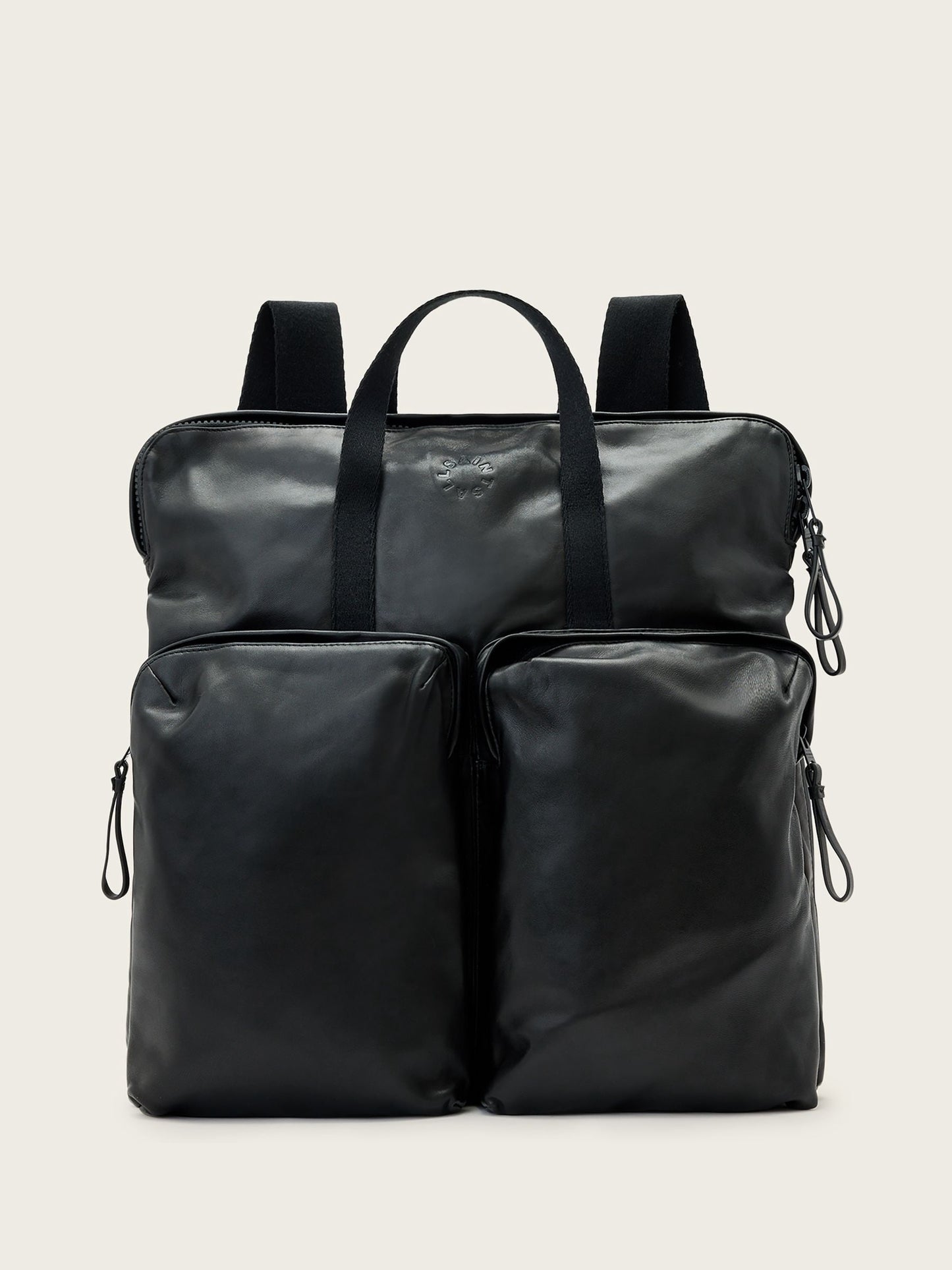 AllSaints Black Haven Force Backpack image 1