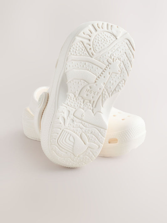 Bone Wide Fit (G) Comfort Clogs image 2