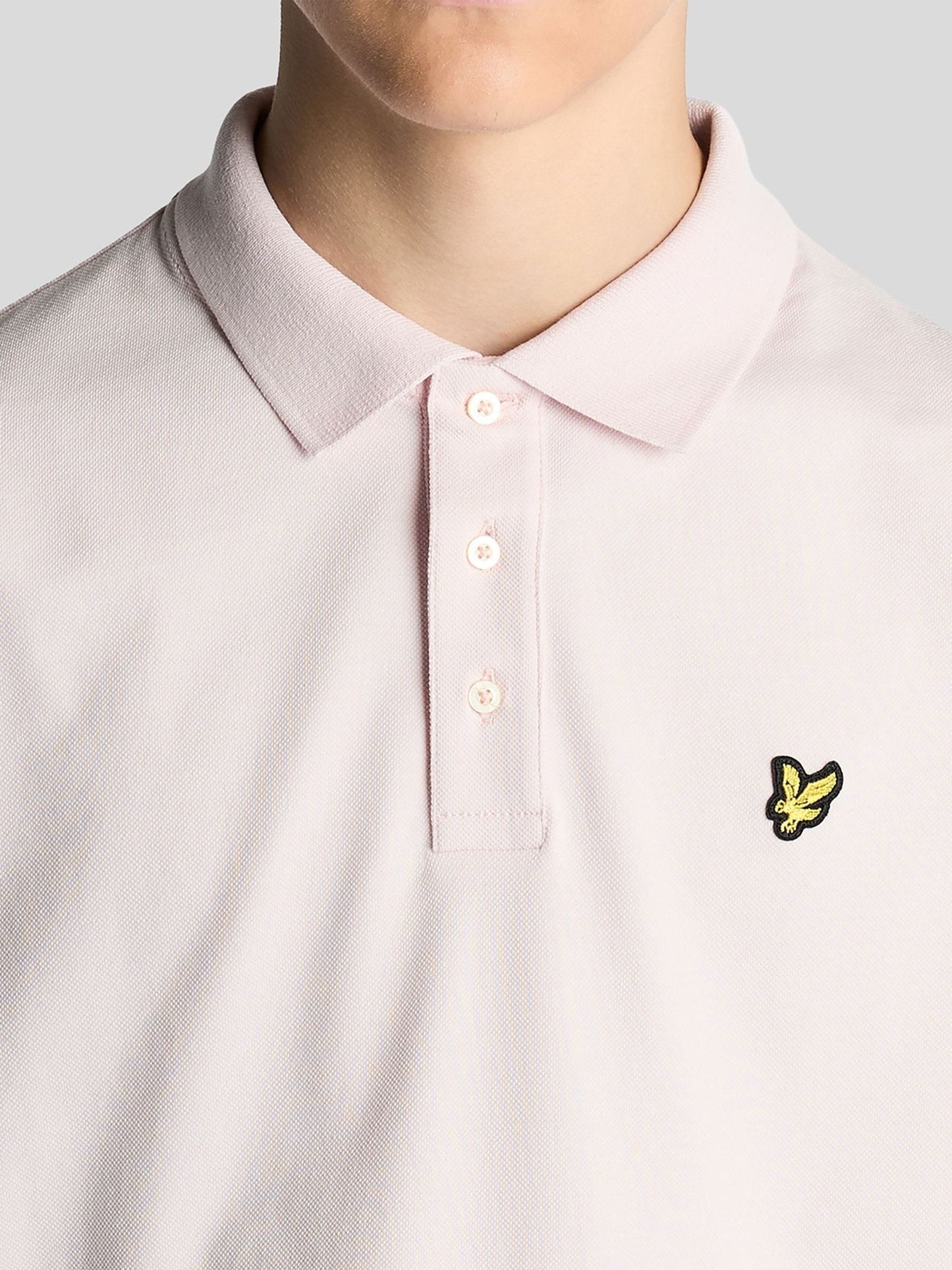 Dsiney Kidz - Lyle & Scott Pink Plain Polo Shirt image 3