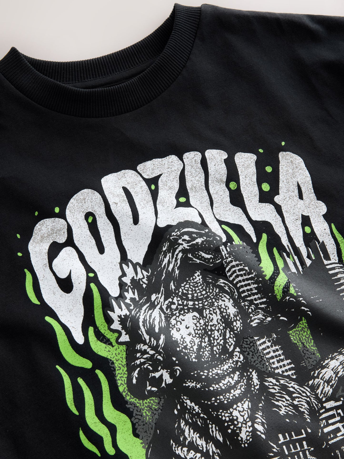 Dsiney Kidz - Black Godzilla T-Shirt (3-16yrs) image 4