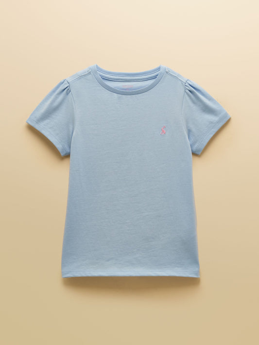 Dsiney Kidz - Joules Girls' Let's Go Blue & Yellow Short Sleeve T-Shirts 2 Pack image 2