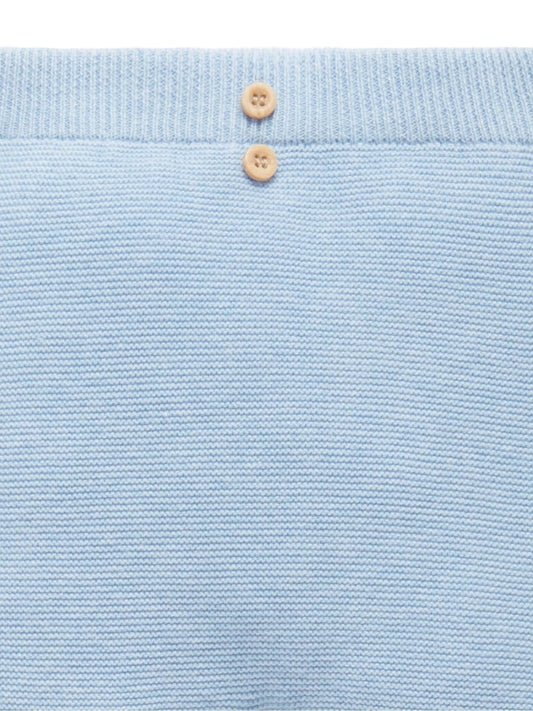 Purebaby Blue Textured Leggings image 2