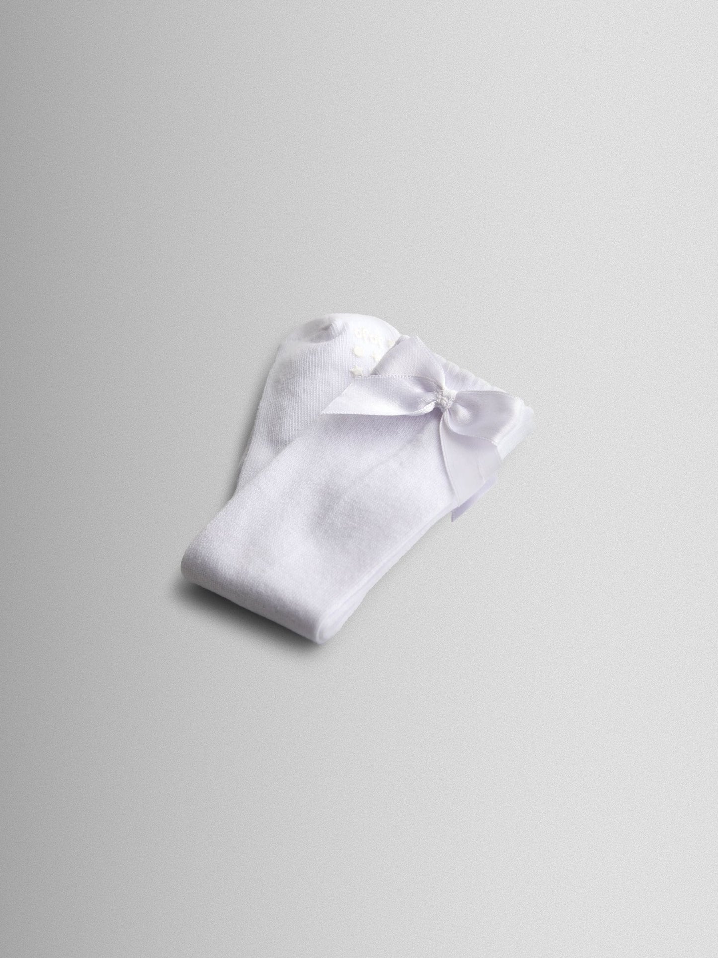 JoJo Maman Bébé Cream Bow Long Socks image 4