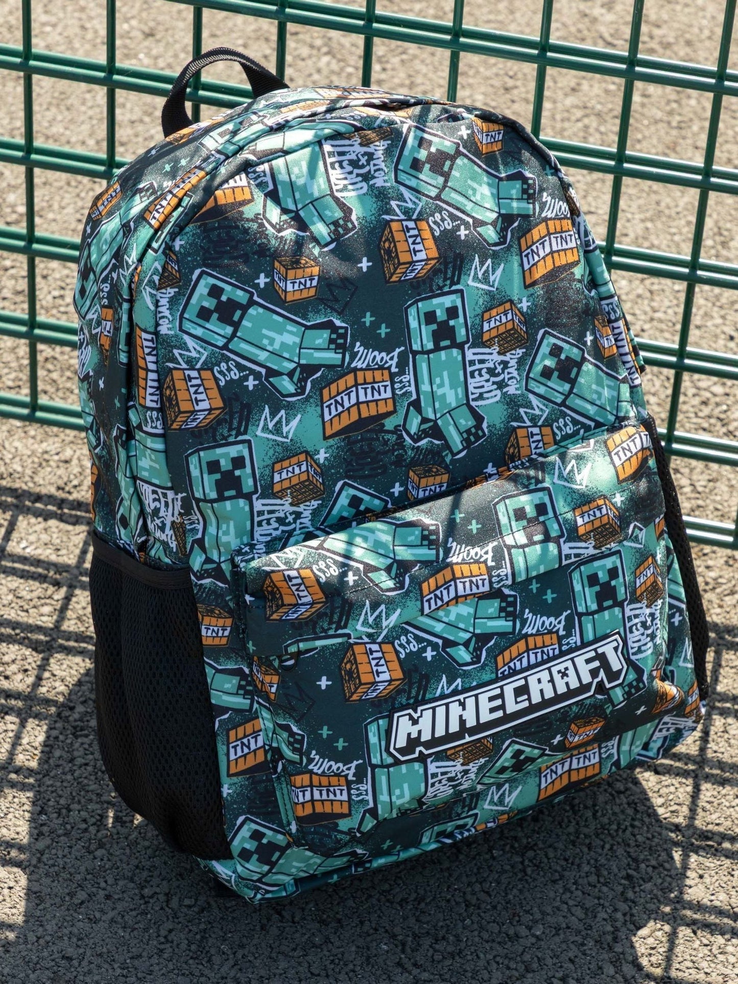Vanilla Underground Black Minecraft Unisex Kids Multicoloured Backpack image 1