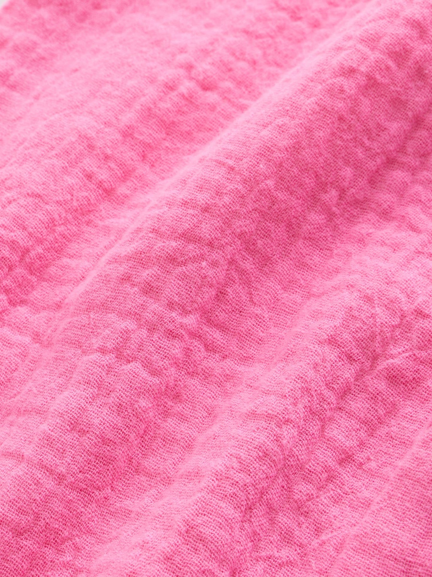 Pink Baby Short Leg Muslin Romper (0mths-3yrs) image 7