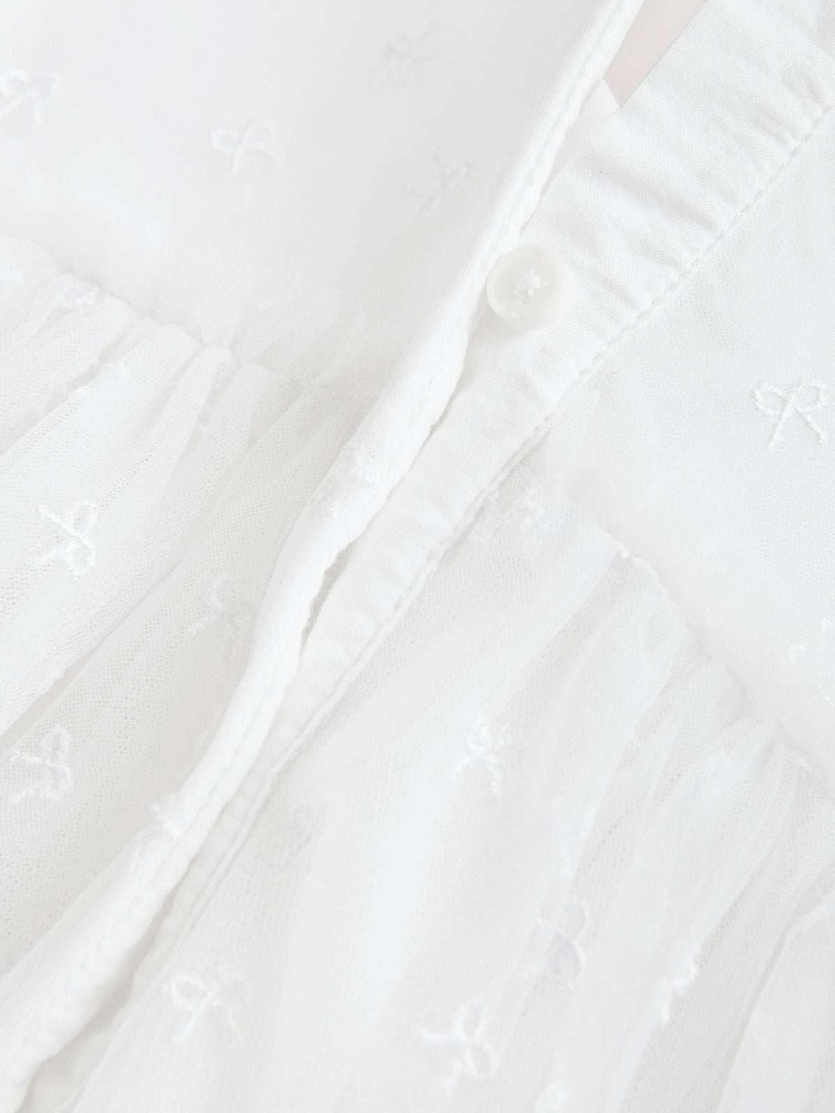 Dsiney Kidz - White Bow Mesh Baby Dress (0mths-2yrs) image 7