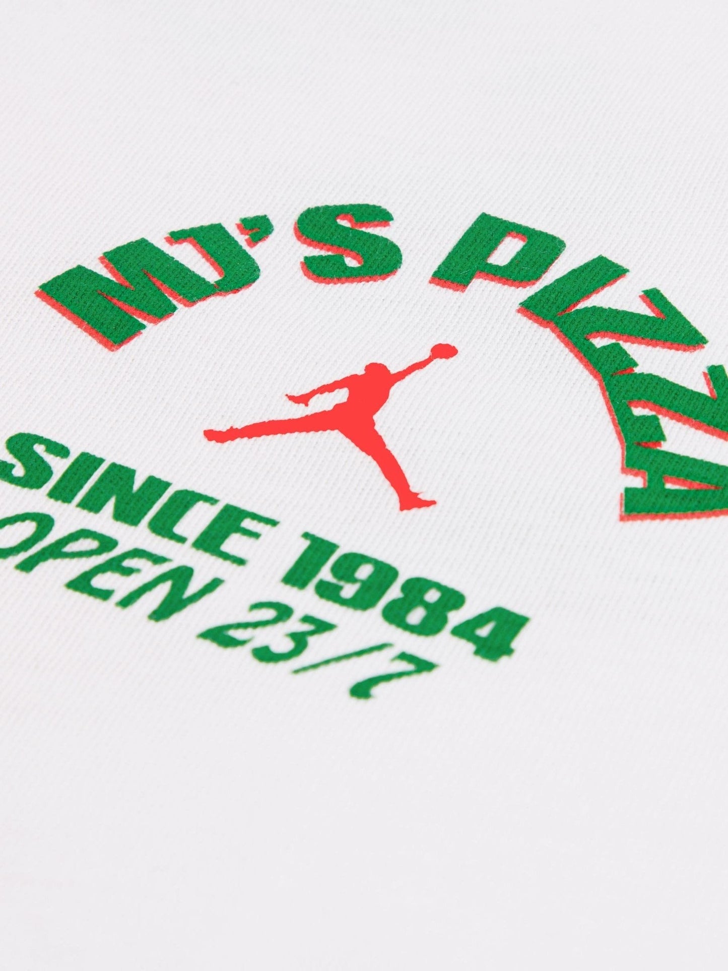 Dsiney Kidz - Jordan White Brand Pizza White T-Shirt image 3