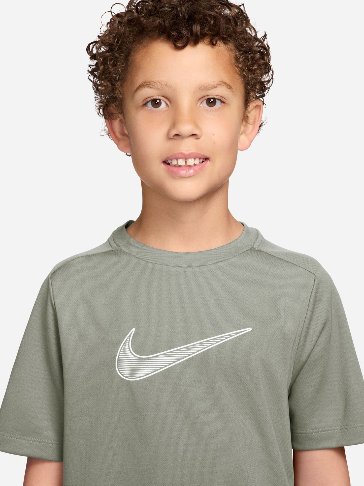 Dsiney Kidz - Nike Spruce Fog Grey Multi Dri-FIT T-Shirt image 3