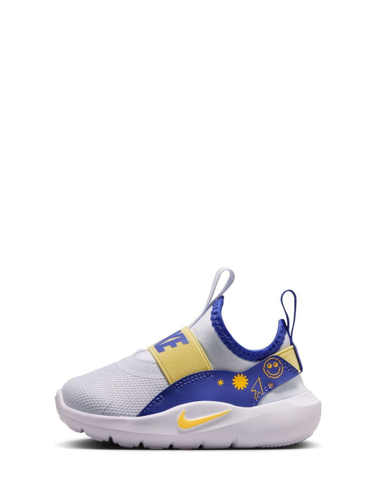 Nike Grey Orange Infant Flex Runner 4 Trainers image 2