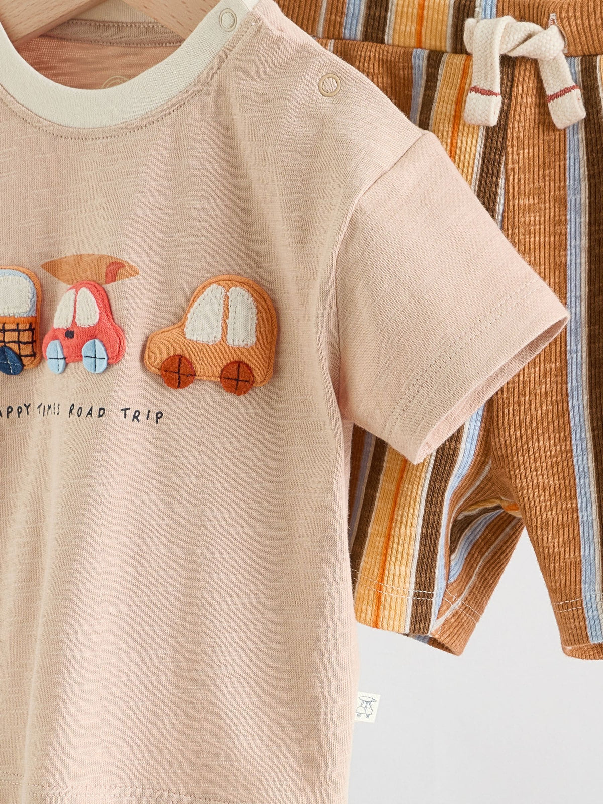 Dsiney Kidz - Orange Cars Top and Shorts Baby Set (0mths-2yrs) image 7