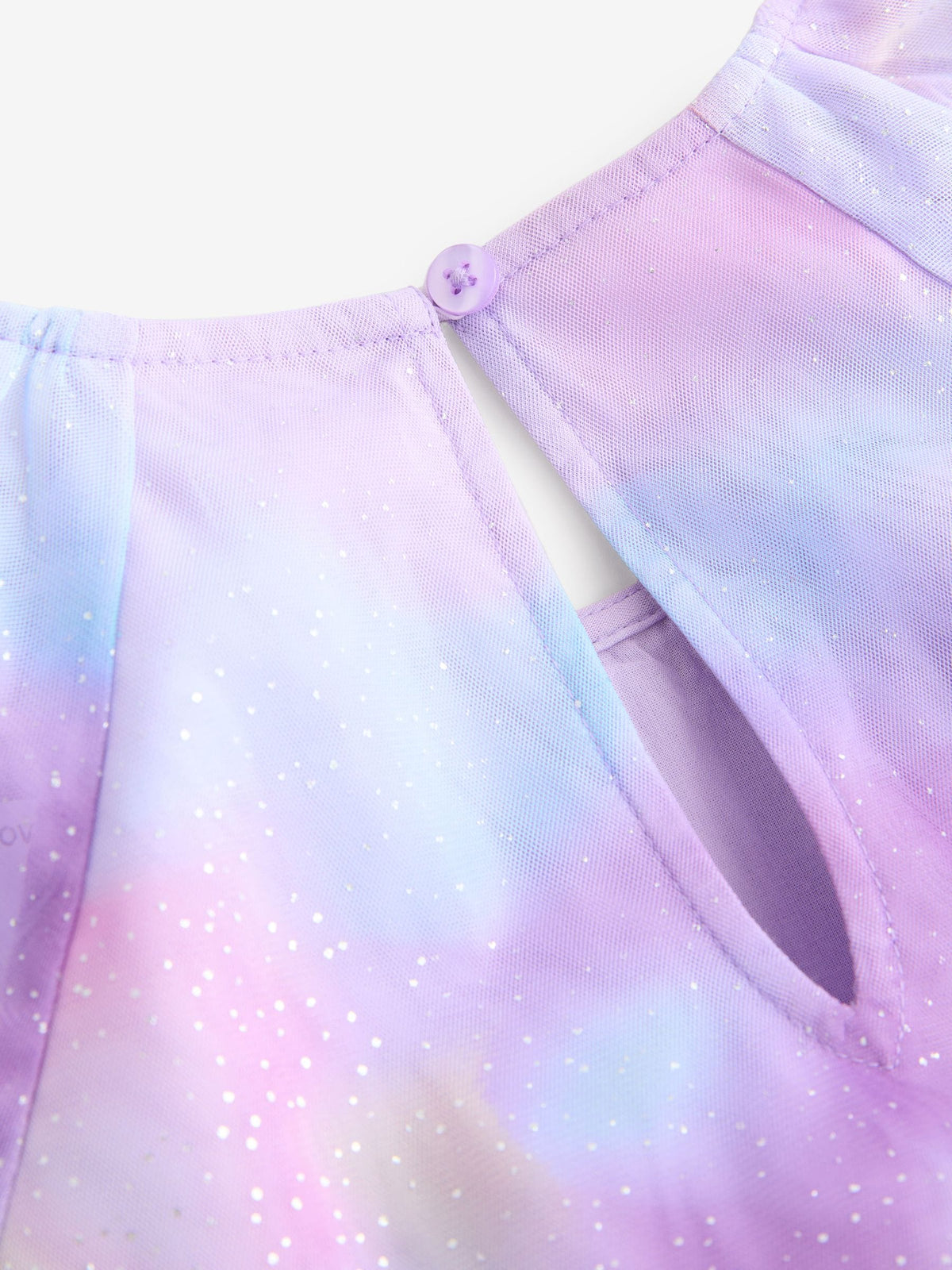 Dsiney Kidz - Lilac Purple Rainbow Tiered Mesh Occasion Dress (3-16yrs) image 10