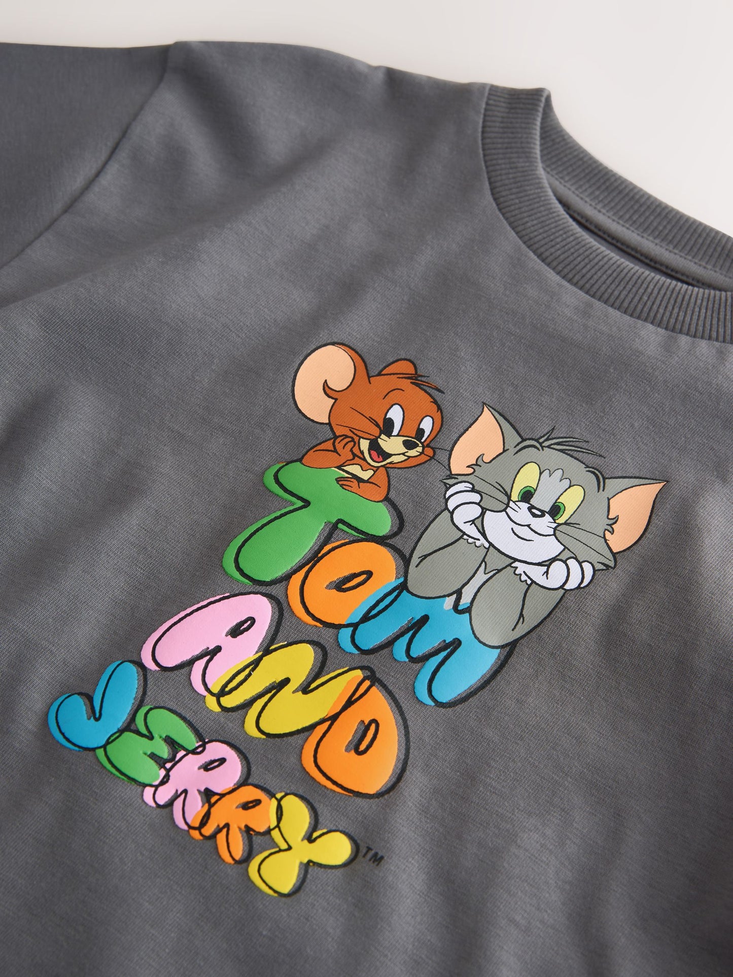 Charcoal Grey Tom and Jerry T-Shirt (3mths-8yrs) image 9