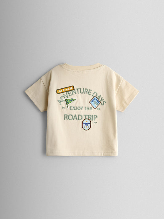JoJo Maman Bébé Natural Explorer Graphic T-Shirt image 2