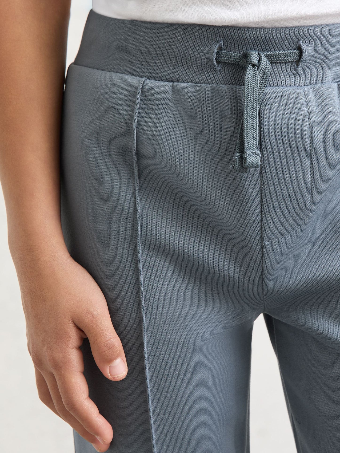 Reiss Airforce Blue Premier 9-13 yrs Premium Interlock Drawstring Joggers image 4