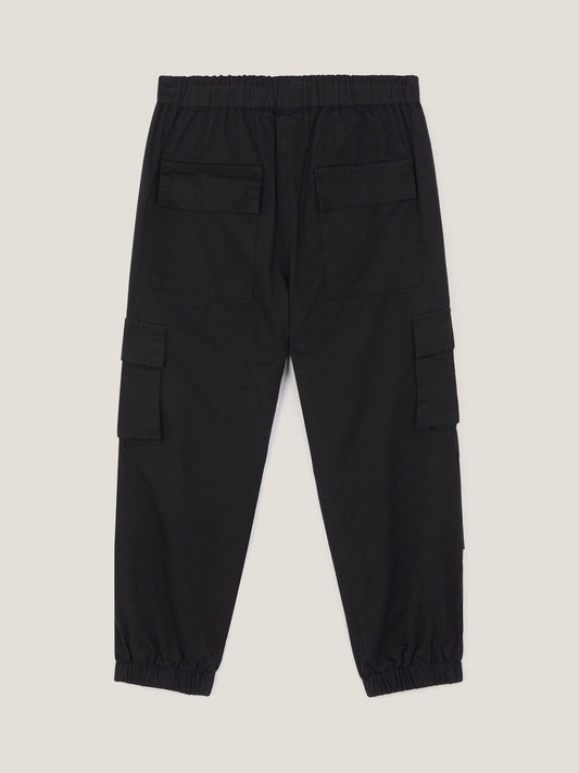 Monsoon Black Plain Cargo Trousers image 2