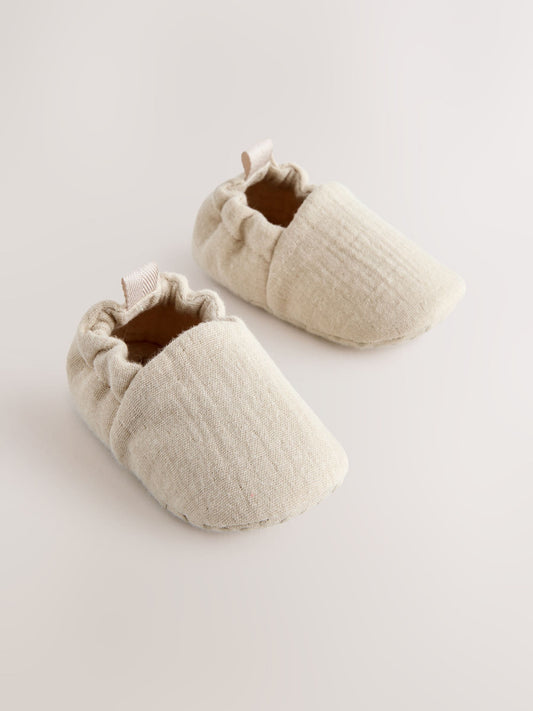 Neutral Slip-On Baby Shoes (0-18mths) image 2