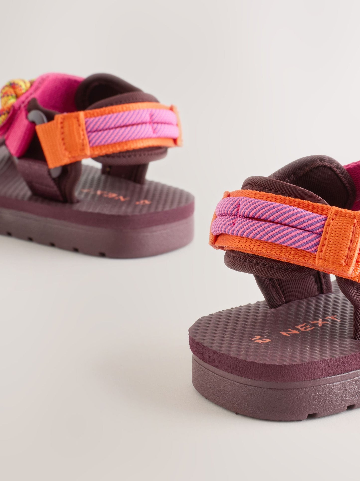 Purple/Orange Sunbake Trekker Sandals image 6