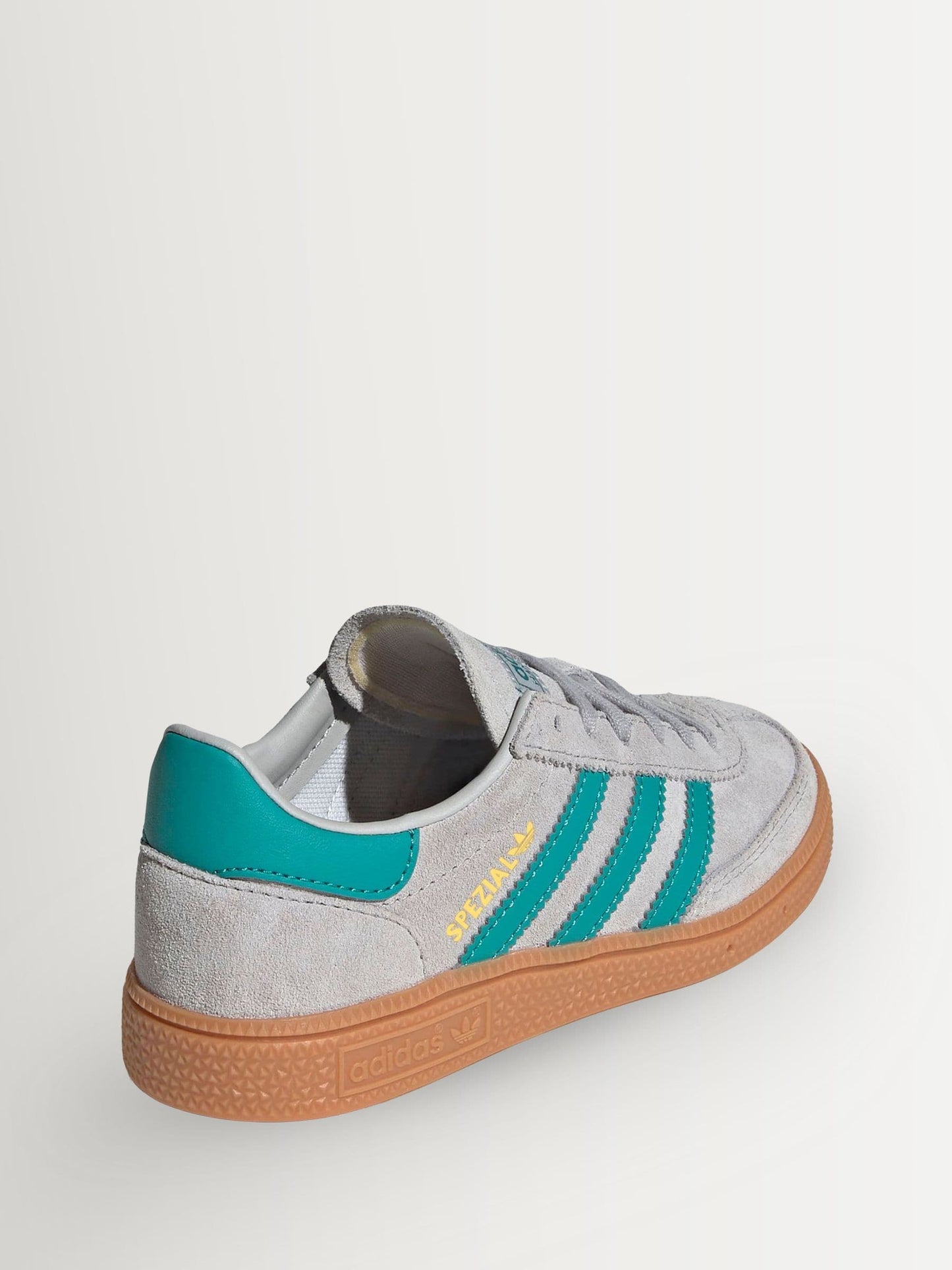 adidas Originals Grey/Green Handball Spezial Trainers image 6