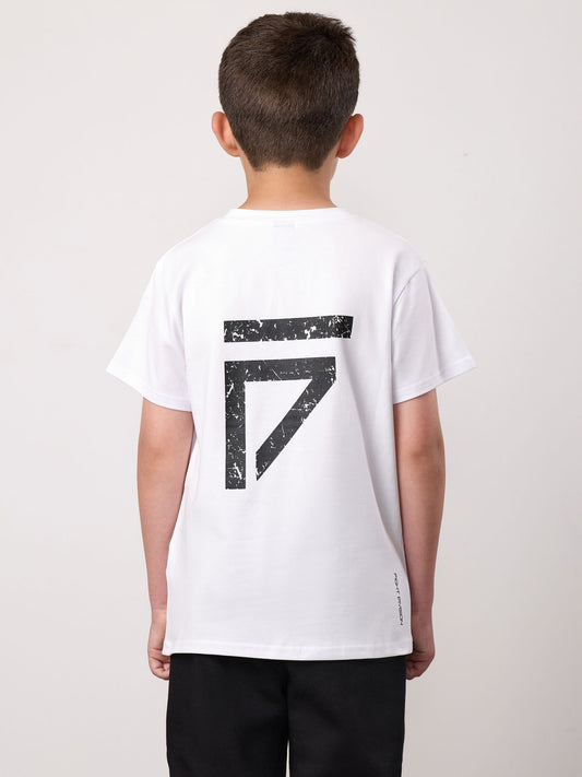 Gym King White Fight Division T-Shirt image 2