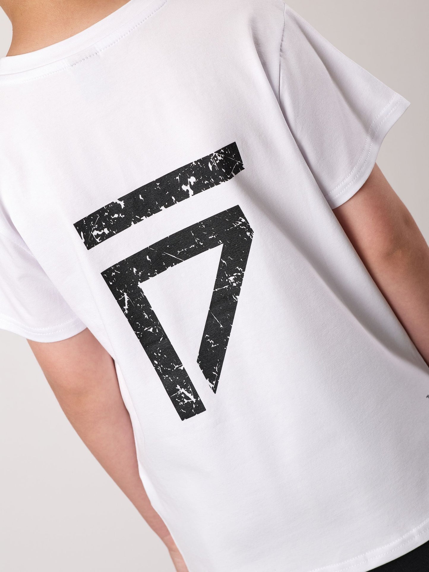 Gym King White Fight Division T-Shirt image 4
