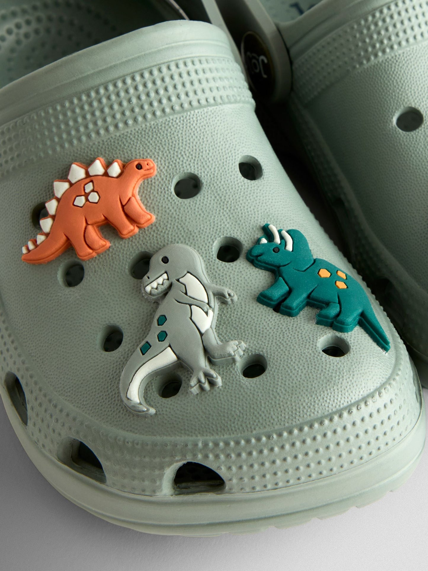 JoJo Maman Bébé Khaki Dino Clogs image 5