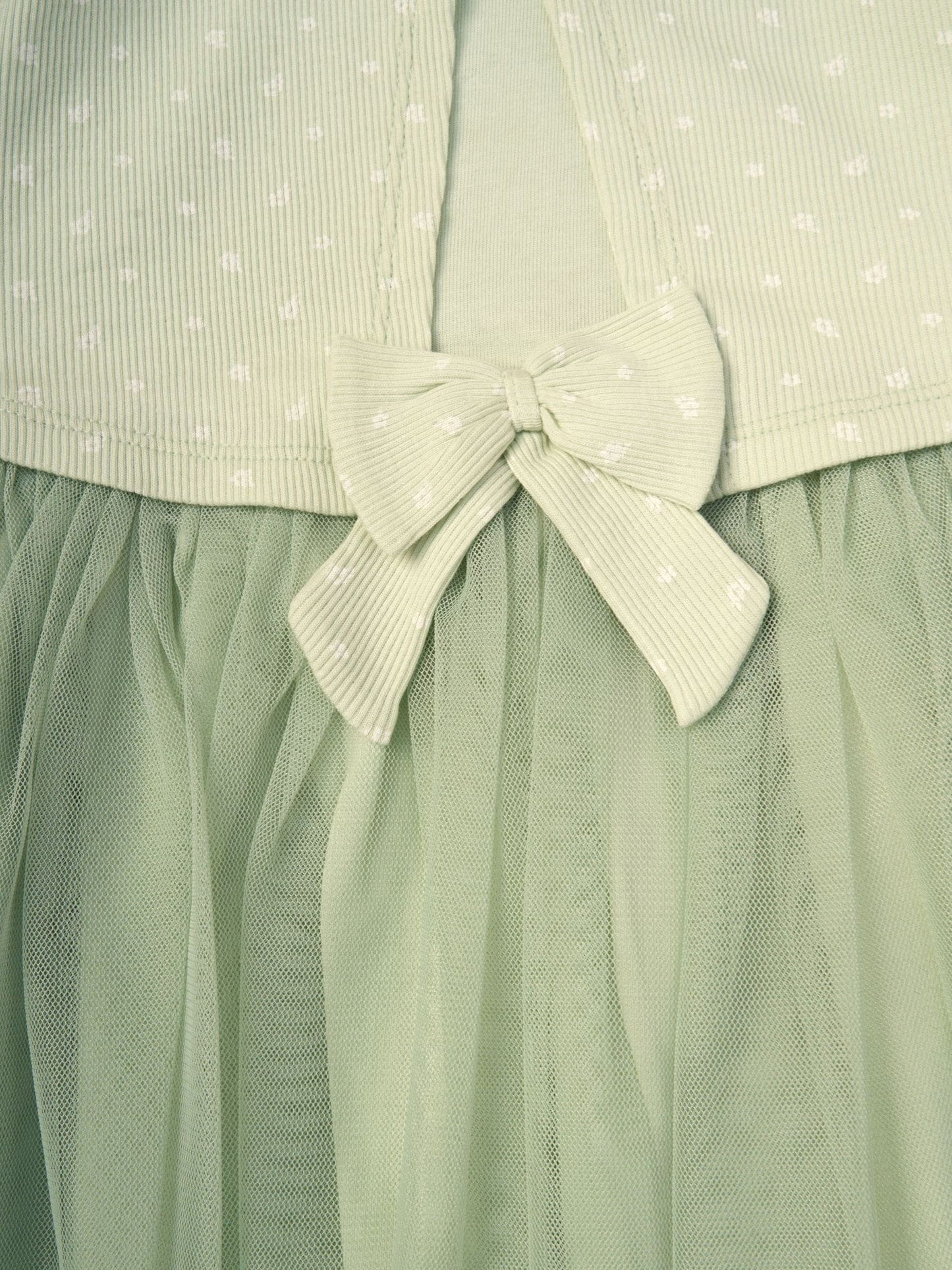 Dsiney Kidz - Miss Green Mock Cardigan Dress For Baby image 2