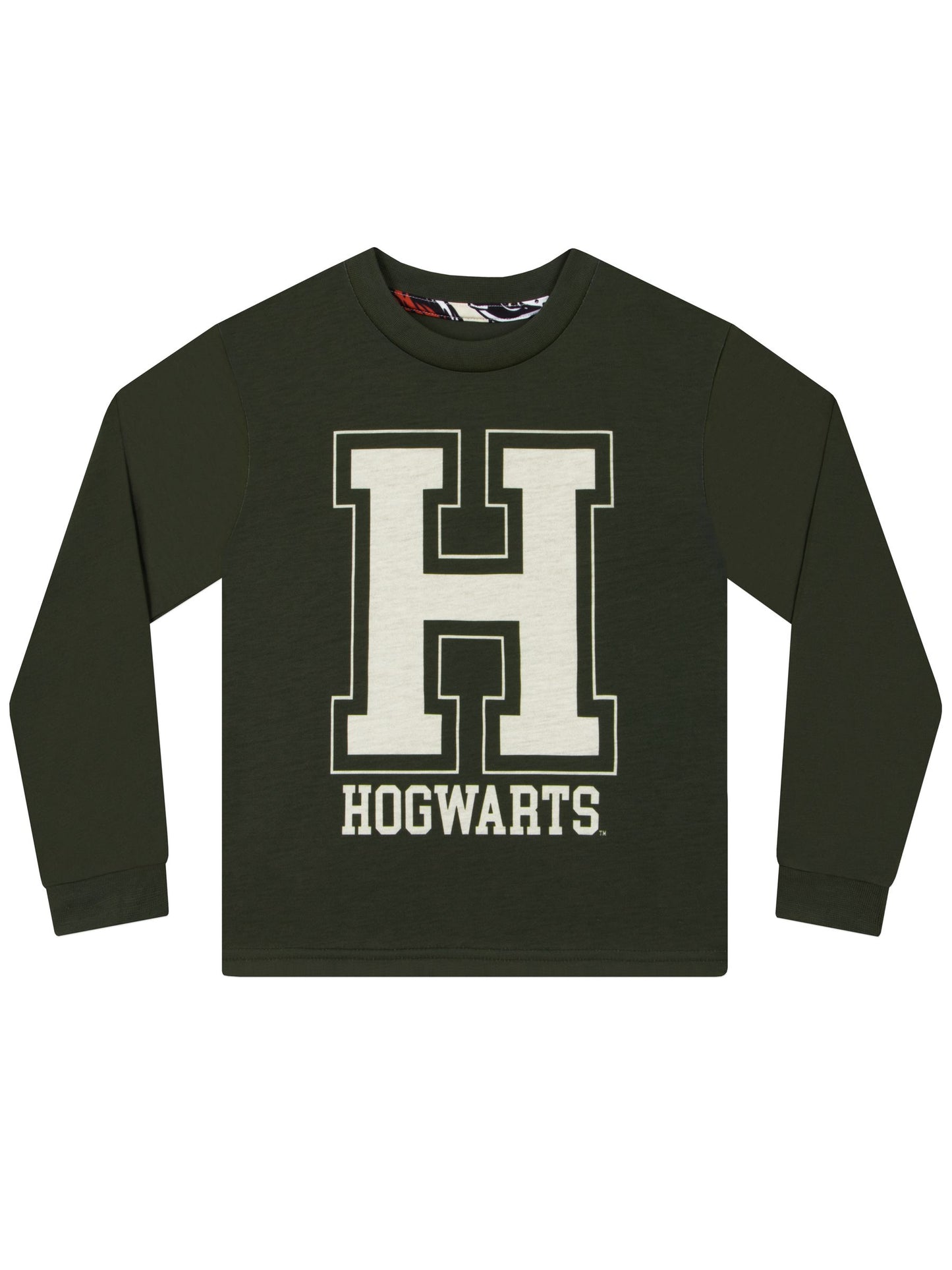 Dsiney Kidz - Character Green Harry Potter Hogwarts Long Sleeve Pyjamas image 8
