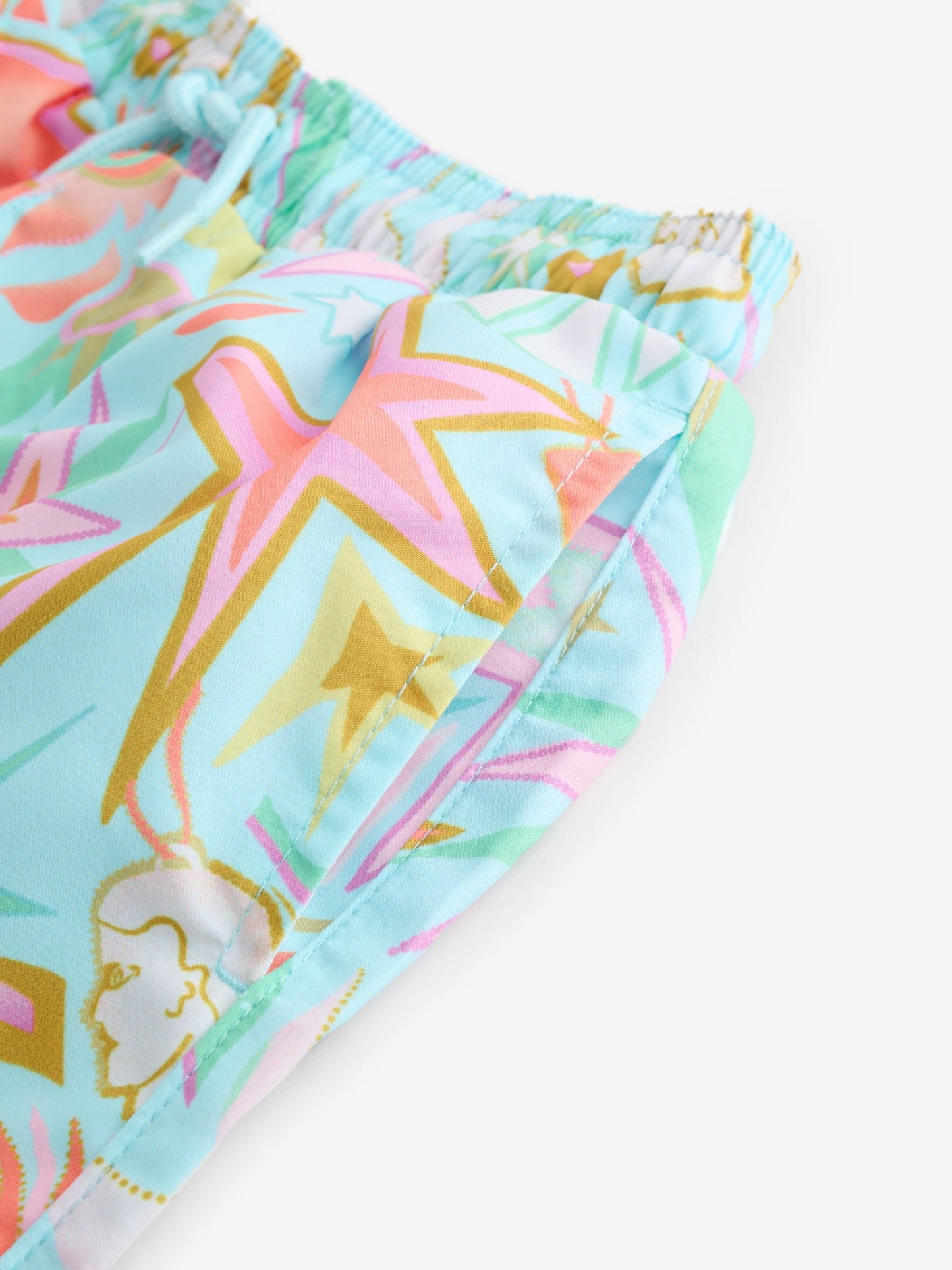 Never Fully Dressed Blue Starburst Swim Shorts image 8