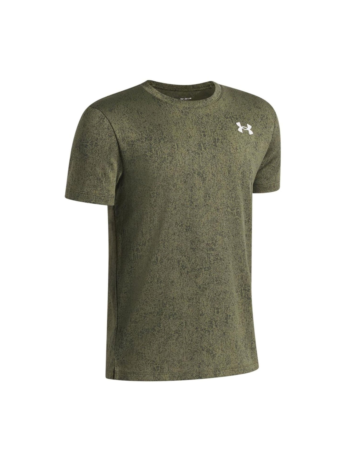 Dsiney Kidz - Under Armour Green Tech Pixelate Graphic Short Sleeve T-Shirt image 3
