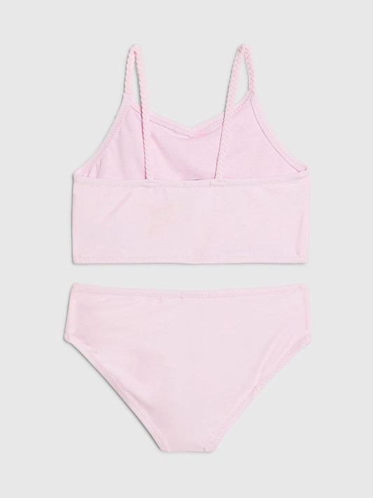 Dsiney Kidz - River Island Pink 3D Flower Tankini image 2
