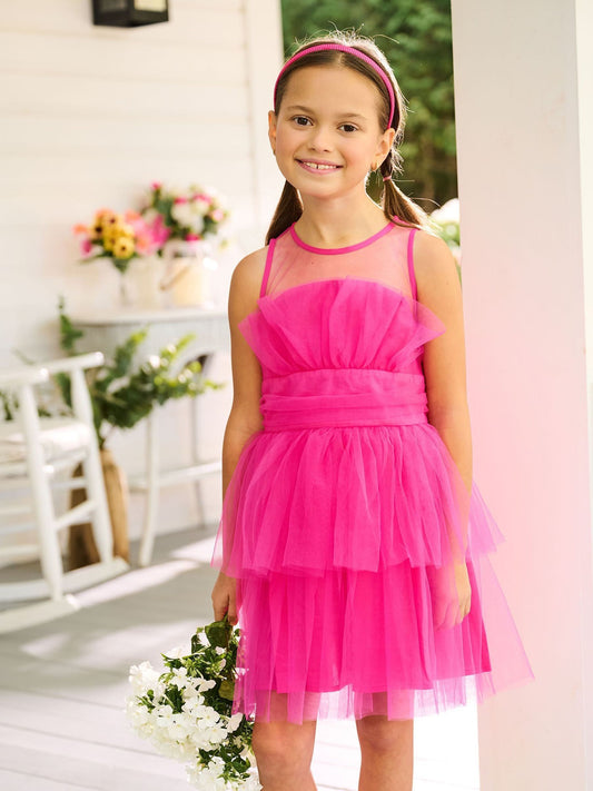 Dsiney Kidz - Hatley Pink Tulle Special Dress image 2